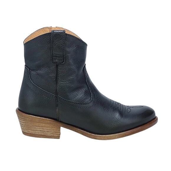 Miz Mooz Carlitos Cowboy Boots in Black – Sz EU38/US 7.5-8 - Picture 4 of 15